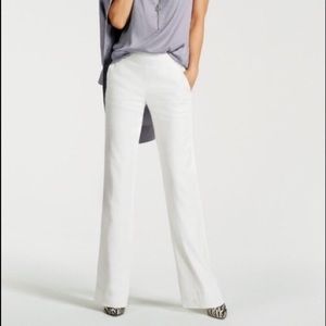 CAbi White Trousers Elegant Tailored Fit